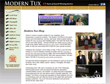 Tablet Screenshot of moderntux.com